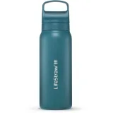 LifeStraw Go 2.0 Stainless Steel Water Filter Bottle, láhev na vodu, tyrkysová · záber 2