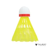Badmintonové míčky TALBOT TORRO Tech 350 Fast 3 ks - žluté · záber 2