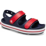Chlapecké sandály CROCS Crocband Cruiser Sandal T navy varsity red · záber 1