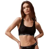 Dámská podprsenka CALVIN KLEIN UNLINED BRALETTE-BLACK · záber 1