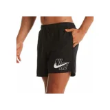 Pánské plavky NIKE SWIM NIKE LOGO LAP 5 inch BLACK-BLACK · záber 1