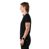 Dámské turistické tričko s krátkým rukávem NORTHFINDER GUADALUPE-301darkgrey · záber 3