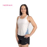 Dámské běžecké tílko ANTA Knit Vest-WOMEN-862125103-1-Peach Wine Pink · záber 1