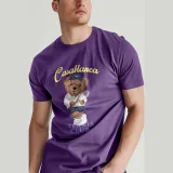Tričko, Barva Černá, s Potiskem Tennis Teddy · záber 2
