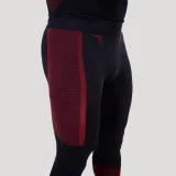 GymBeam Bezešvé legíny OG1 Black/Red - Velikost: L | Barva: čierna | Hmotnost: 0,25 kg | Balení: 82 · záber 5