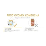 Ovonex Kombucha Instantní v prášku fermentovaný nápoj (10x400 ml) · záber 5