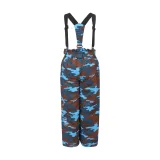 Chlapecké lyžařské kalhoty COLOR KIDS Ski pantsAOP, AF 10.000, blue · záber 2