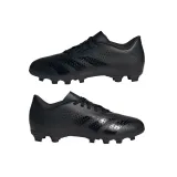 Chlapecké fotbalové kopačky outdoorové ADIDAS Predator Accuracy.4 Flexible JR FG black black white · záber 3