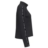 Dámská tréninková mikina s 1 2 zipem UNDER ARMOUR UA Tech WM Tape Half Zip-BLK · záber 3