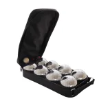 Pétanque sada MASTER 8 chromovaných koulí obal nylon · záber 1