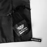 Sportovní rychleschnoucí ručník Iron Aesthetics Dry, černý · záber 3