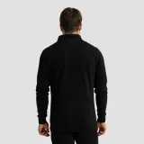 GymBeam Mikina se zipem Limitless Black - Velikost: XXL | Barva: čierna | Hmotnost: 0,53 kg | Balení: 32 · záber 3