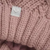 Dívčí zimní čepice COLOR KIDS Hat W. Detachable Fake Fur, burlwood · záber 2