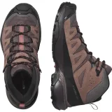 Salomon X Ultra 360 Leather Mid GTX W - Velikost: 39 1/3, 39 | Barva: hnedá · záber 4