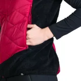 Dámská turistická vesta NORTHFINDER MARIANNE-577cherryblack · záber 5
