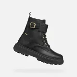 Dámské kotníkové zimní boty GEOX Lamidie + Grip ABX W black · záber 3
