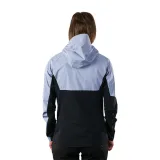 Dámská turistická softshellová bunda s kapucí NORTHFINDER JAYLYN-665lavendergreyblack - Pohlavie: Dámské · záber 5