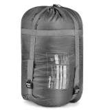 Turistický mumifikovaný spací pytel SPOKEY POLARIS 350 Sleeping bag, -9°C, black-grey · záber 3