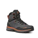 Pánská vysoká turistická celokožená obuv TECNICA Forge TRK GTX Ms, dark grey orange · záber 1