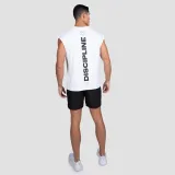 GymBeam Tílko Discipline - Velikost: S | Barva: biela | Hmotnost: 0,1678 kg | Balení: 37 · záber 5