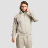 GymBeam Aura Hoodie Grey - Velikost: XXL | Barva: sivá | Hmotnost: 0,95 kg | Balení: 18 · záber 4