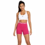 Dámské tréninkové kraťasy NIKE PRO W NP 365 SHORT 5IN RUSH PINK WHITE - Barva: biela · záber 2