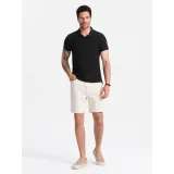Pánské tričko s krátkým rukávem a v-výstřihem OMBRE T-shirt OM-POBS-0100 V-1 black · záber 4