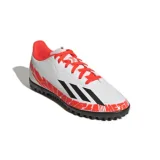 Juniorské fotbalové kopačky turfy ADIDAS X Speedportal Messi.4 Jr TF cloud white core black solar red · záber 1