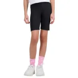 Dívčí kraťasy 4F JUNIOR SHORT TIGHTS CAS F028-20S-DEEP BLACK · záber 1