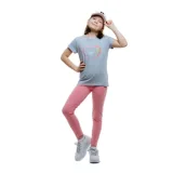 Dívčí legíny 4F JUNIOR TIGHTS CAS F039-56S-LIGHT PINK · záber 1