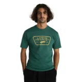 Pánské tričko s krátkým rukávem VANS MN FULL PATCH-BISTRO GREEN · záber 1