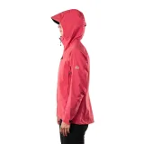 Dámská turistická softshellová bunda s kapucí NORTHFINDER SHYANN 490coral · záber 4