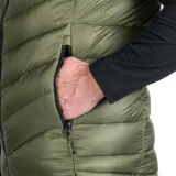 Pánská turistická vesta NORTHFINDER FILIPPO-550blackdarkgreen · záber 5