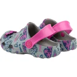 Dívčí kroksy (rekreační obuv) COQUI Little Frog + Amulet grey fuchsia · záber 3