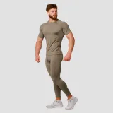GymBeam Běžecké legíny Pulse Vetiver - Velikost: L | Barva: zelená | Hmotnost: 0,18 kg | Balení: 100 · záber 4