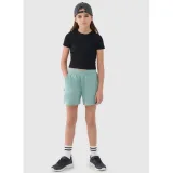 Dívčí teplákové kraťasy 4F JUNIOR SHORTS CAS F470-47S-MINT · záber 2