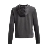Dámská mikina se zipem UNDER ARMOUR Rival Terry FZ Hoodie-GRY · záber 4