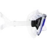 Potápěčská maska CRESSI BIG EYES MASK SIL CLEAR FRAME BLUE INK · záber 3