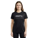 Dámské tréninkové tričko s krátkým rukávem CRAFT CORE UNIFY LOGO TEE W - Pohlavie: Dámské · záber 1