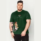 Tričko, Barva Černá, s Potiskem Champion Mindset Teddy · záber 5