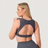GymBeam Sportovní podprsenka NEO - Velikost: XS | Barva: sivá | Hmotnost: 0,09 kg | Balení: 120 · záber 4