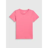 Dívčí tričko s krátkým rukávem 4F JUNIOR TSHIRT F3003-54S-PINK - Barva: ružová | Pohlavie: Dětské · záber 4