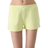Dívčí teplákové kraťasy 4F JUNIOR SHORTS CAS-4FJWSS24TSHOF280-72S-LEMON · záber 1