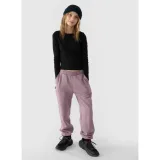 Dívčí tričko s dlouhým rukávem 4F JUNIOR LONGSLEEVE-JWAW24TLONF292-20S-DEEP BLACK · záber 4