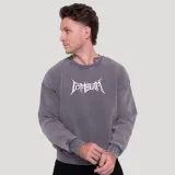 GymBeam Mikina Spike Gray - Velikost: S | Barva: sivá | Hmotnost: 0,52 kg | Balení: 37 · záber 2