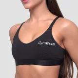 GymBeam Essence String Sports Bra Black - Velikost: XS | Barva: čierna | Hmotnost: 0,061 kg | Balení: 100 · záber 2