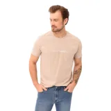 Pánské tričko s krátkým rukávem VOLCANO OFTEN-102-BEIGE · záber 1