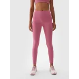 Dámské legíny 4F TIGHTS FNK-WAW24TFTIF278-53S-DARK PINK · záber 2