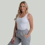 STRIX Dámské tílko Ribbed White - Velikost: XS | Barva: biela | Pohlavie: Dámské | Hmotnost: 0,0941 kg | Balení: 130 · záber 4