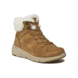 Dámské kotníkové zimní boty SKECHERS On The-Go Glacial Ultra Cozyly chestnut · záber 1